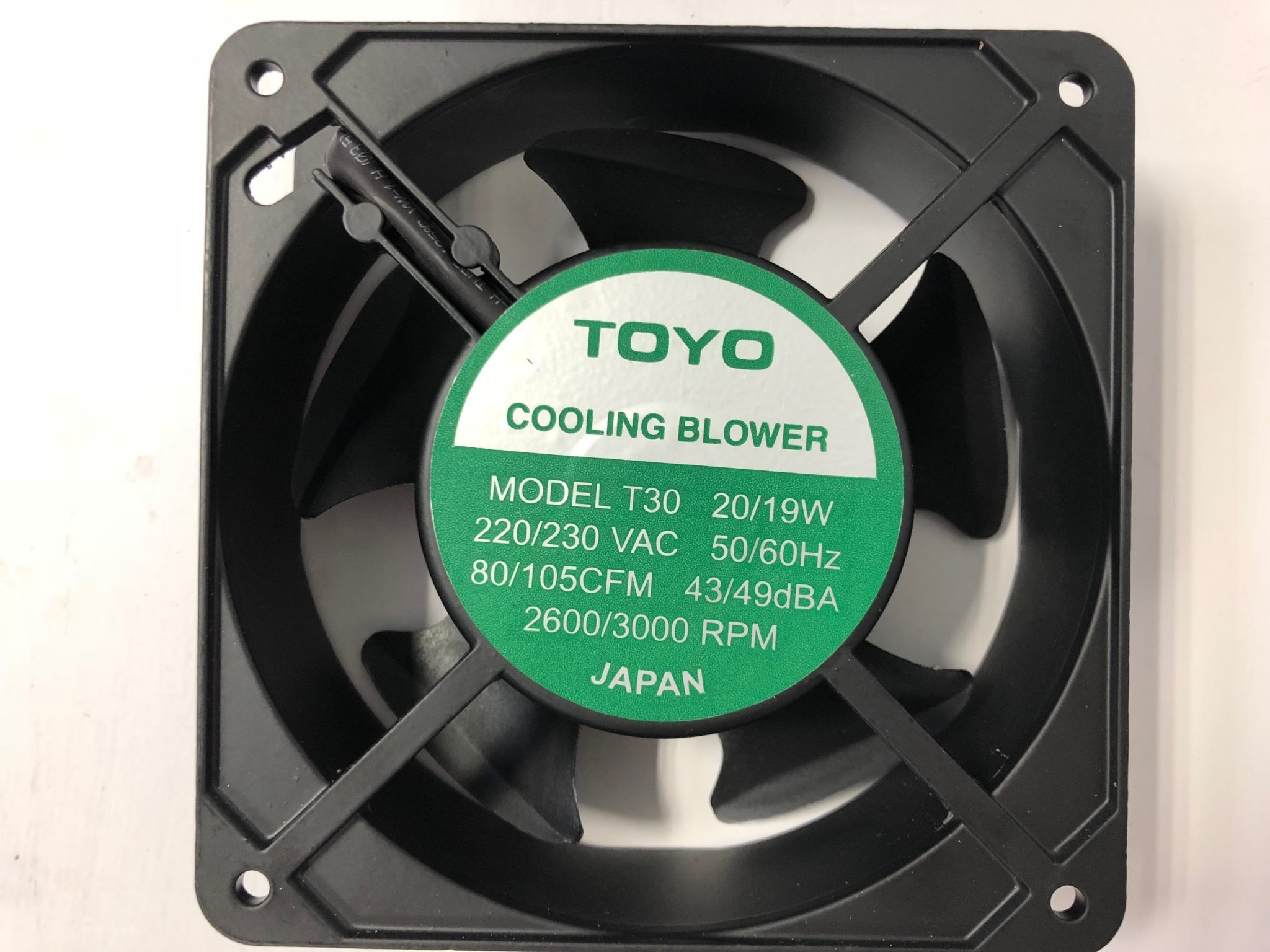Toyo T30 Cooling Blower GSK Hardware